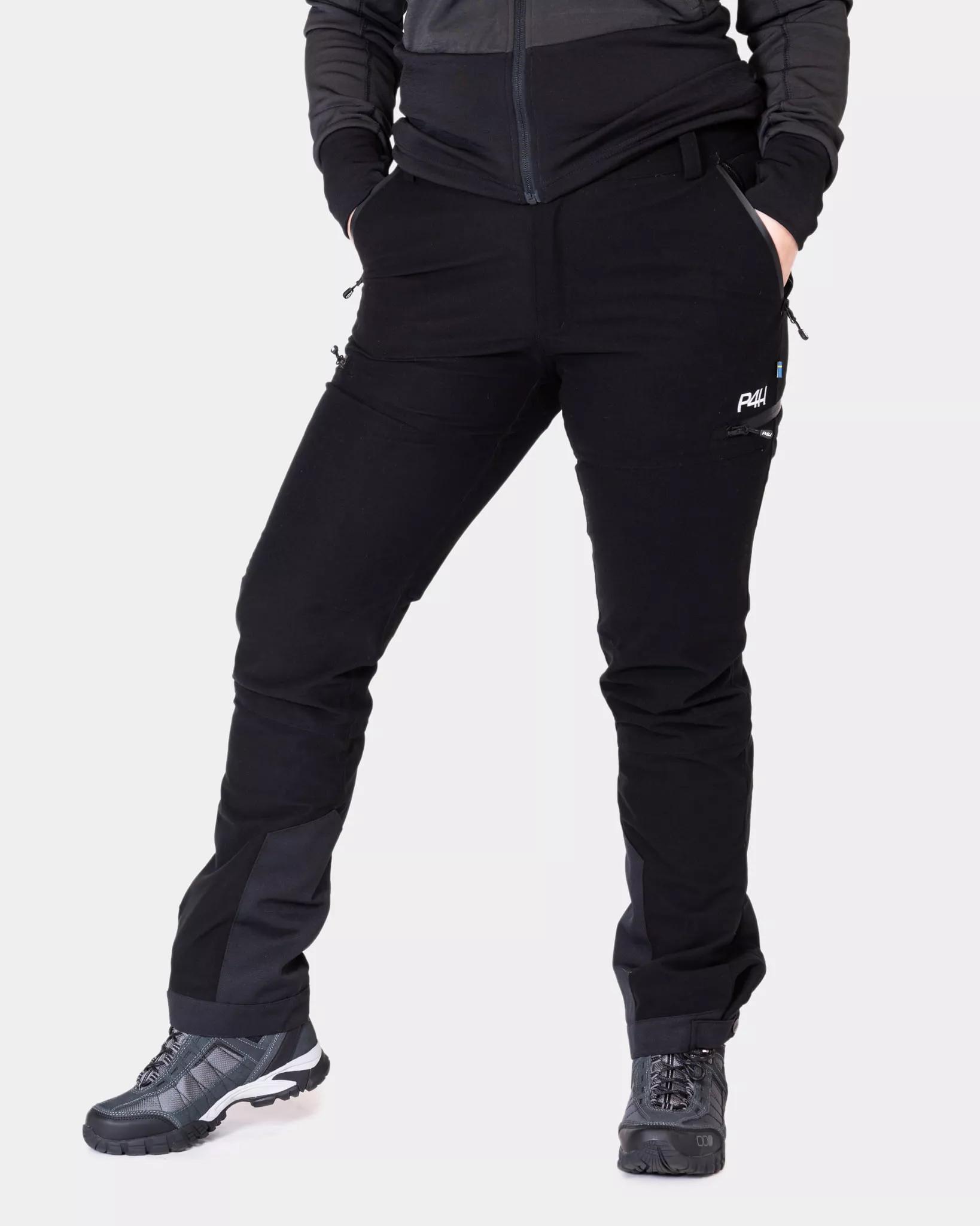 P4H Hunters Elite - Jaktbukse dame - Sort ensfarget