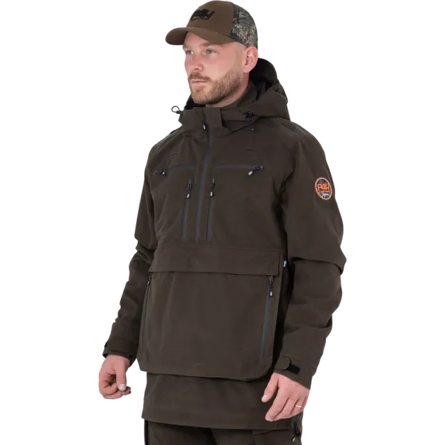 P4H RECON XT - Anorak herre - Ensfarget grønn