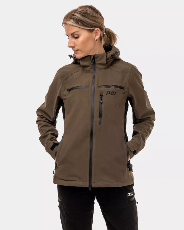 Hunters Elite - Jaktjakke dame, P4H - Grønn ensfarget