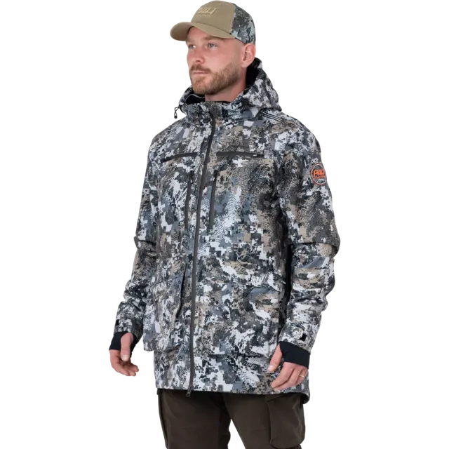 P4H RECON XT - Jaktdress - Jakke grå camo - Bukse ensfarget grønn
