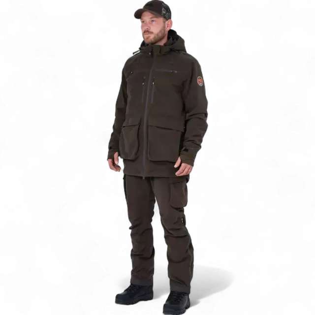 P4H RECON XT - Jaktdress med jakke - Ensfarget Grønn
