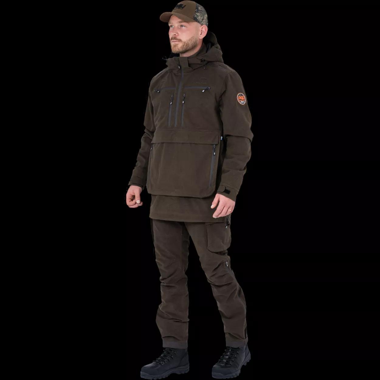 P4H RECON XT - Jaktdress med anorakk - Ensfarget Grønn