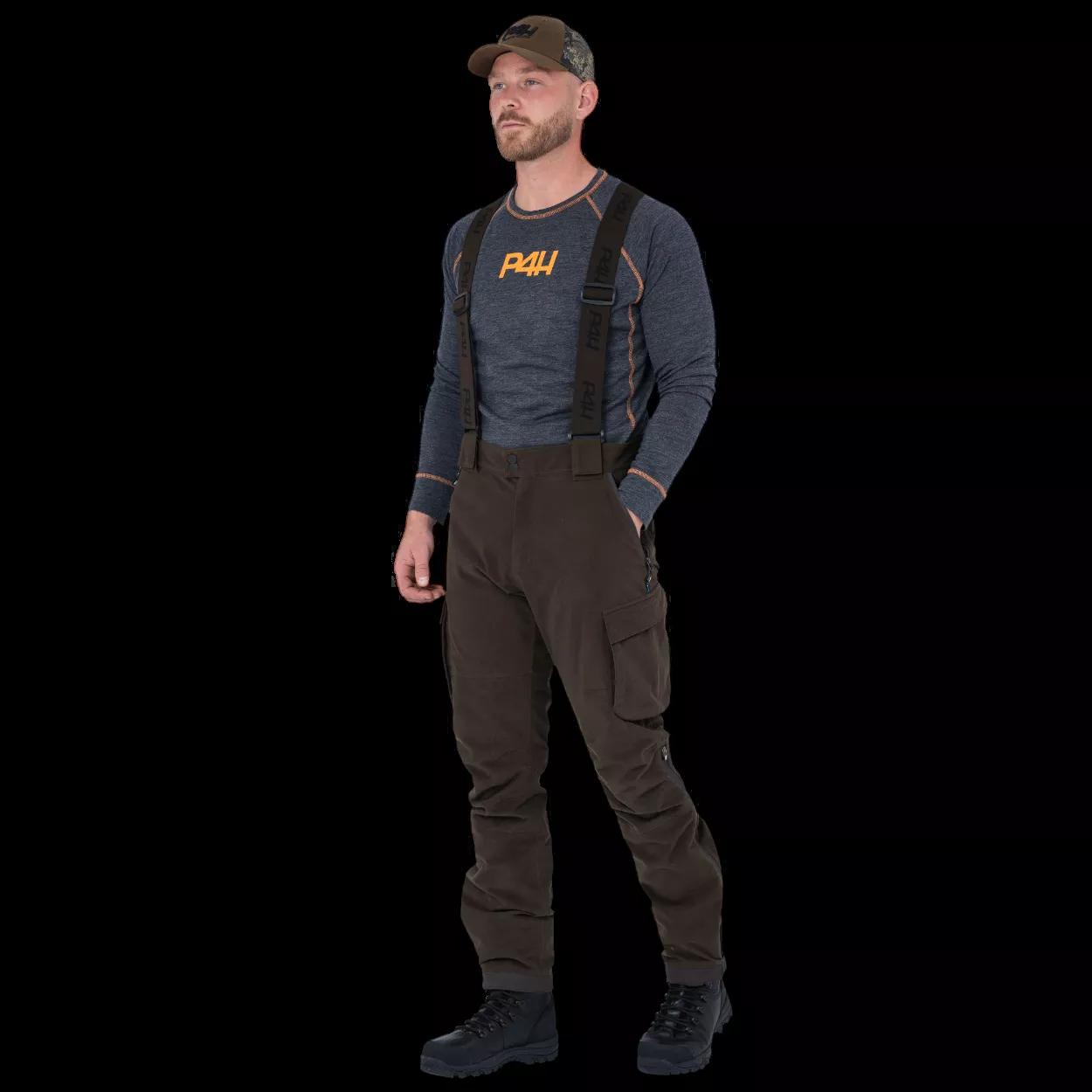 P4H RECON XT - Jaktdress herre - Jakke grønn camo - Bukse ensfarget grønn