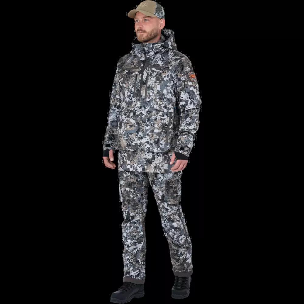 P4H RECON XT - Jaktdress med anorakk- Grå camo