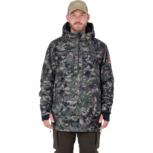 P4H RECON XT - Jaktdress herre - Anorakk grønn camo - Bukse ensfarget grønn