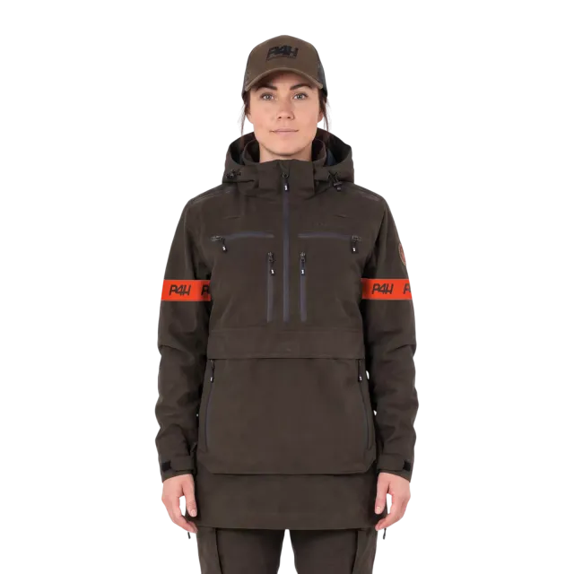 P4H RECON XT - Jaktanorakk dame - Ensfarget grønn